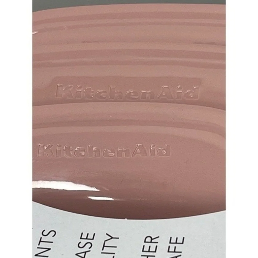 KitchenAid Mixing Bowls 3PC. Pink 2.5/3.5/4.5 Qt Sizes Non-Slip Base& Pour Spout